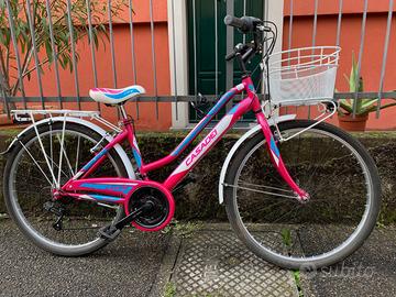 Bici da ragazza con cambi perfetta