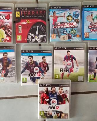 Giochi vari Ps3