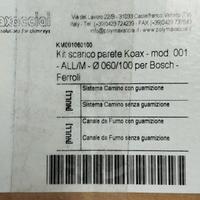 Kit Coassiale scarico fumi 60/100