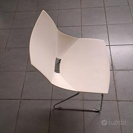 Sedia di design moderna bianca