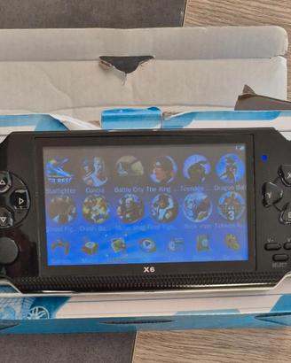 Console X6: 4,3 pollici con 10.000 giochi integrat