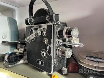 Cinepresa Pro Vintage 8mm BOLEX-PAILLARD anni '50