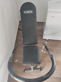 panca per addominali assistita 