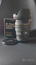 Sigma 24-70mm f/2.8 EX DG DF aespherical EF Canon