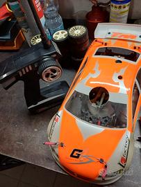 macchinina a scoppio 1/10 da pista tm g4 