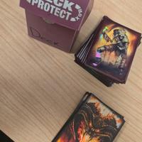 Lotto Yu-Gi-Oh! ~61 carte tema Guerrieri + staples