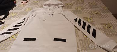 felpa ragazza off white