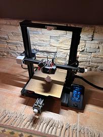 Ender 3 V2 con Micro Swiss NG + altre Mod