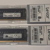 ddr4 16gb (2x8) sodimm 3200Mhz CL22
