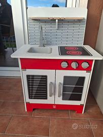 cucina giocattolo in legno hape
