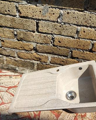 lavello cucina in fragranite una vasca 86x50 cm