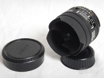 Nikon 16mm f2,8 AF-D Fisheye Nikkor Excellent