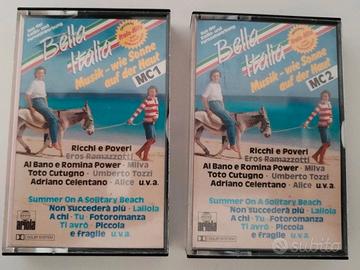 Coppia di audiocassette Bella Italia