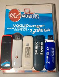 5 modem veloci internet 7.2 mega 3 senza padroni