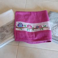 Set di 3 asciugamani nuovi