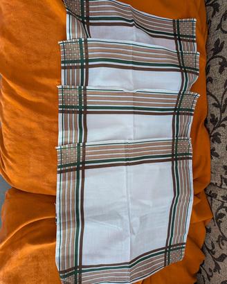 fazzoletti in puro cotone