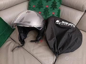 casco Ls2 usato grigio