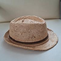 cappello in vera paglia