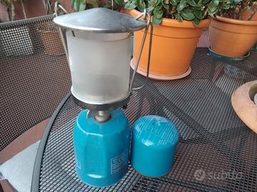  lampada da  campeggio camping gaz .rete verde. 