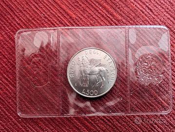 Moneta celebrativa anno degli Etruschi 