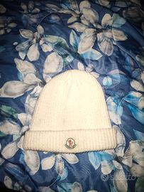 Berretto moncler bianco