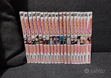 naruto serie nera 29-33, 36-40, 45-48, 50-53, 67