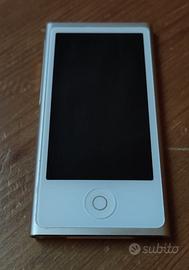 I Pod nano 16GB Gold 7a generazione. Funzionante.