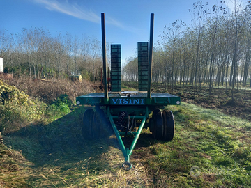 Rimorchio agricolo a pianale