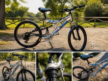 Bicicletta MTB full suspension