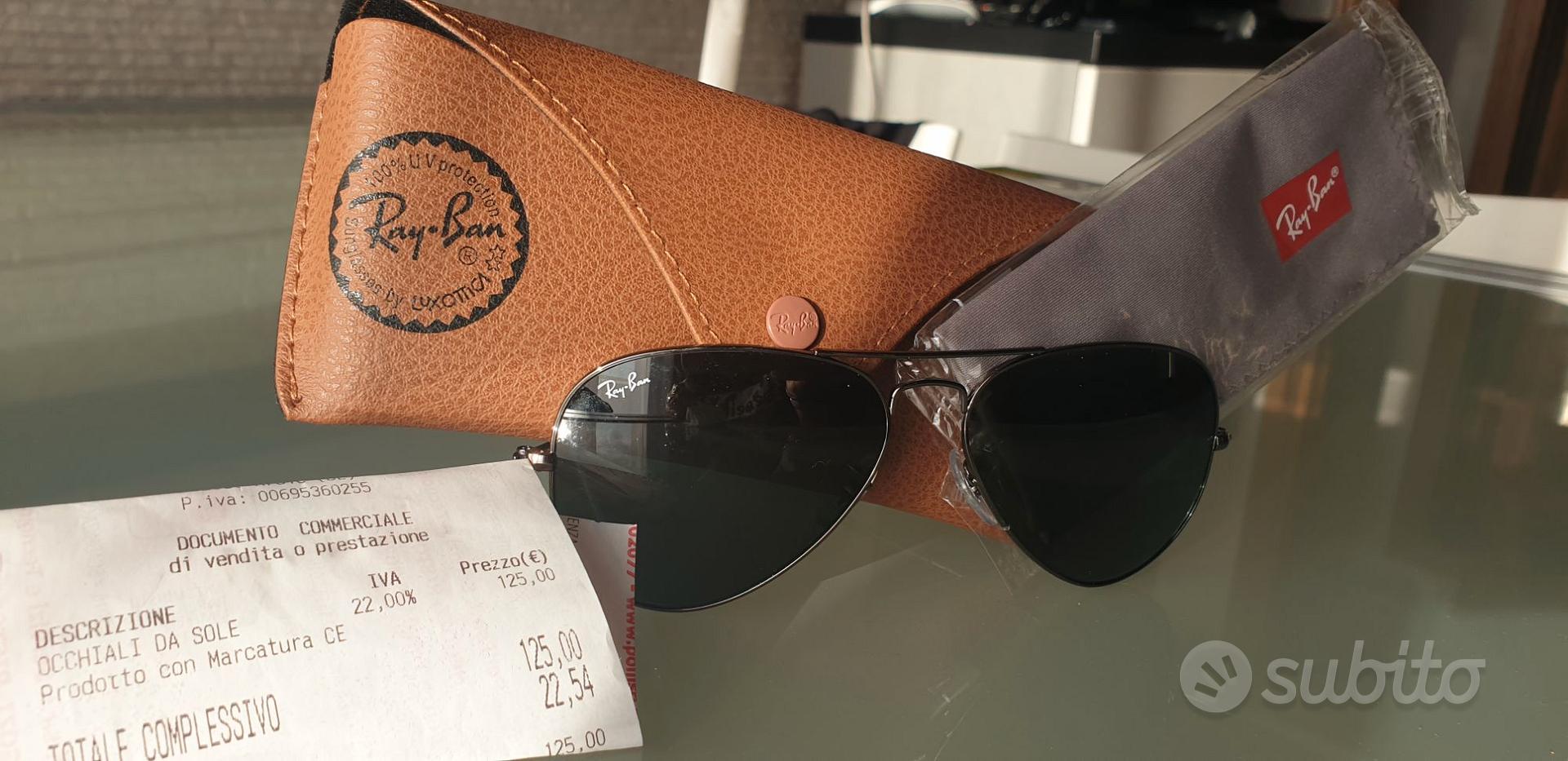 Ray ban aviator misura on sale 55