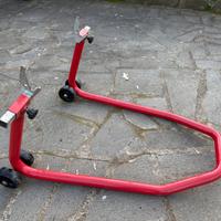 Cavalletto moto posteriore