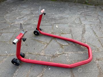 Cavalletto moto posteriore