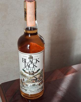 Black Jack Malt bottiglia anni '80