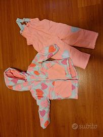 Tuta da sci bambina 2-3 anni