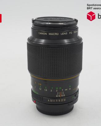 Canon FD 100 F4 Macro