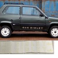 kit adesivi FIAT Panda 4x4 sisley colore BEIGE AUF
