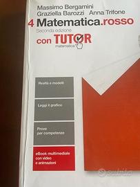 Libro MATEMATICA ROSSO 4 -  ISBN 9788808339348