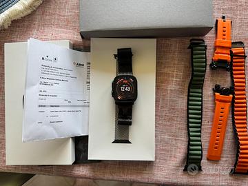 Apple Watch Ultra 3 GPS Cel tit cinturino milanese
