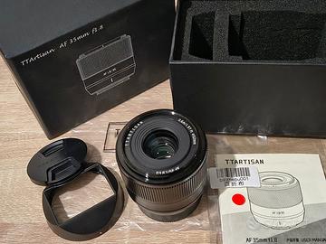 TTArtisan 35mm f1.8 AF Fujifilm X-Mount Come Nuovo