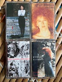 Fiorella Mannoia 4 musicassette originali