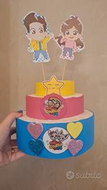 torta scenografica me contro te