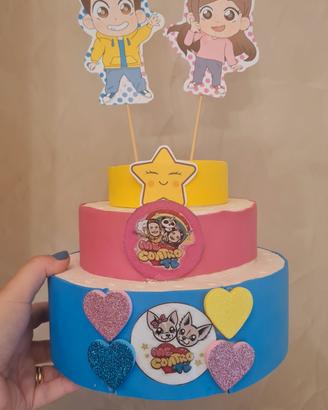 torta scenografica me contro te