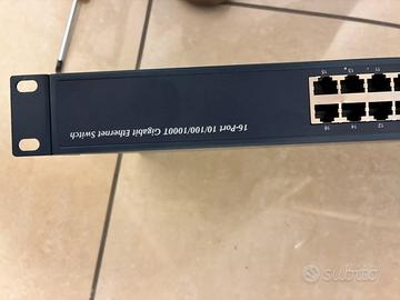 Switch PLANET GSW-1601 16 porte - Rack 1U