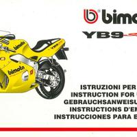 Manuale proprietario Bimota YB9 SRI