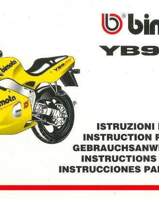 Manuale proprietario Bimota YB9 SRI