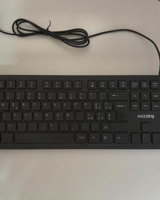 Tastiera USB Victsing PC206A (nera)