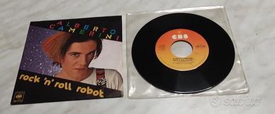 45 giri alberto camerini rock'n'roll robot 1981