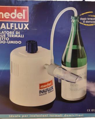 Inalatore di acque termali a getto caldo-umido