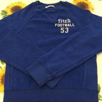 Felpa blu bambino Abercrombie taglia S