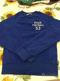 Felpa blu bambino Abercrombie taglia S